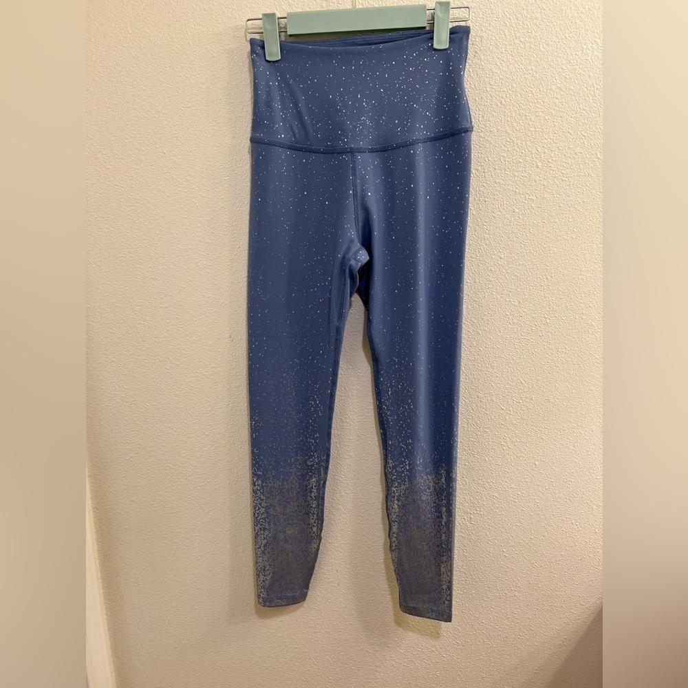 Beyond Yoga High Waisted Alloy Ombre Midi Leggings Size Medium